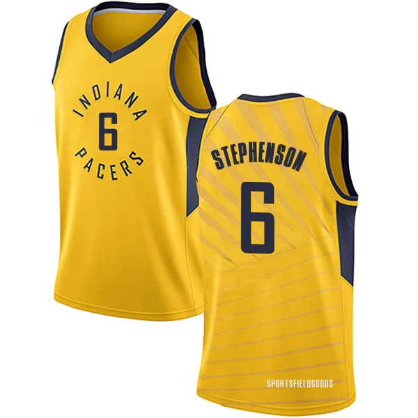 Youth Lance Stephenson Indiana Pacers Gold Swingman Jersey - Statement Edition