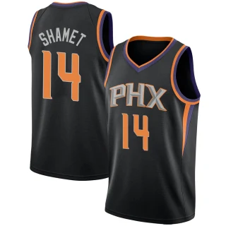 Youth Landry Shamet Phoenix Suns Black Swingman Jersey - Statement Edition