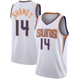 Youth Landry Shamet Phoenix Suns White Swingman 2020/21 Jersey - Association Edition