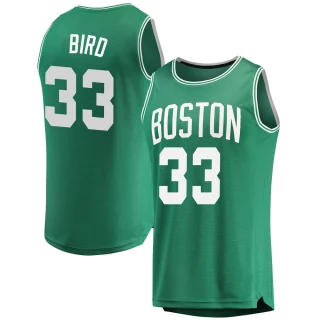Youth Larry Bird Boston Celtics Green Fast Break Jersey - Icon Edition