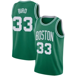Youth Larry Bird Boston Celtics Green Swingman Jersey - Icon Edition
