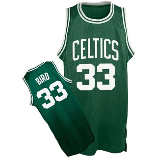 Youth Larry Bird Boston Celtics Green Swingman Throwback Jersey