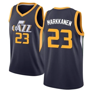 Youth Lauri Markkanen Utah Jazz Navy Swingman Jersey - Icon Edition