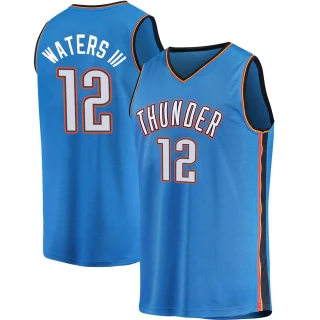 Youth Lindy Waters III Oklahoma City Thunder Blue Fast Break 2019/20 Jersey - Icon Edition