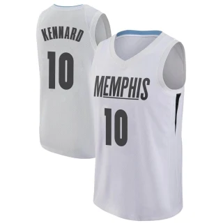 Youth Luke Kennard Memphis Grizzlies White Swingman Jersey - City Edition