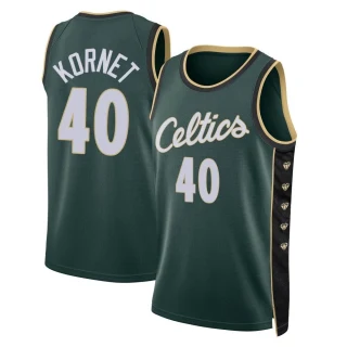 Youth Luke Kornet Boston Celtics Green Swingman 2022/23 City Edition Jersey
