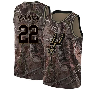 Youth Malaki Branham San Antonio Spurs Camo Swingman Realtree Collection Jersey
