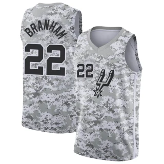 Youth Malaki Branham San Antonio Spurs White Swingman 2018/19 Jersey - Earned Edition