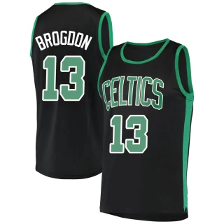 Youth Malcolm Brogdon Boston Celtics Black Fast Break Jersey - Statement Edition