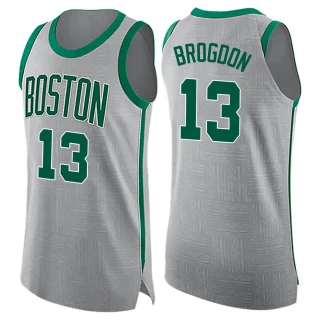 Youth Malcolm Brogdon Boston Celtics Gray Swingman Jersey - City Edition