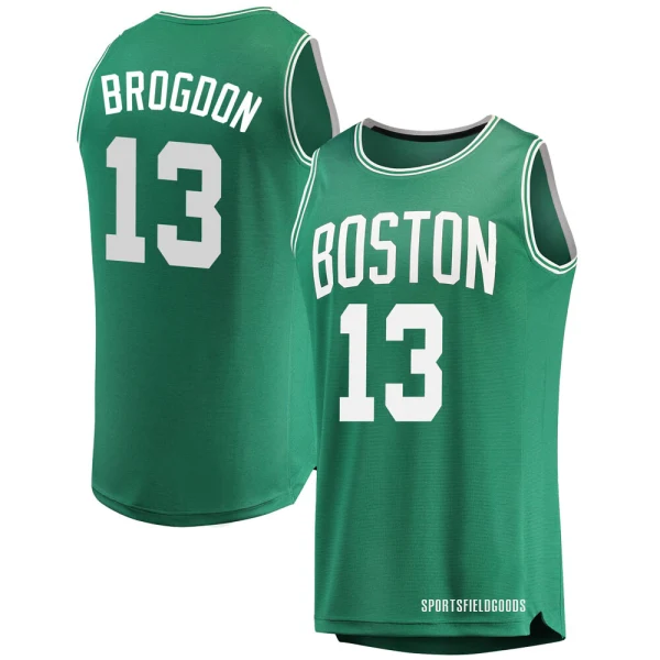 Youth Malcolm Brogdon Boston Celtics Green Fast Break Jersey - Icon Edition