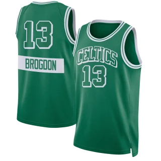 Youth Malcolm Brogdon Boston Celtics Green Swingman Kelly 2021/22 City Edition Jersey