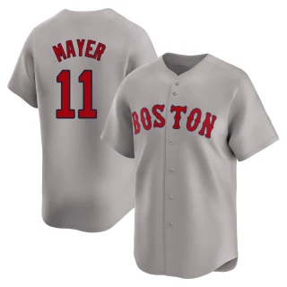 Youth Marcelo Mayer Boston Red Sox Gray Limited Away Jersey