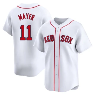Youth Marcelo Mayer Boston Red Sox White Limited Home Jersey