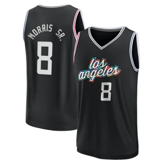 Youth Marcus Morris Sr. Los Angeles Clippers Black Fast Break 2022/23 City Edition Jersey