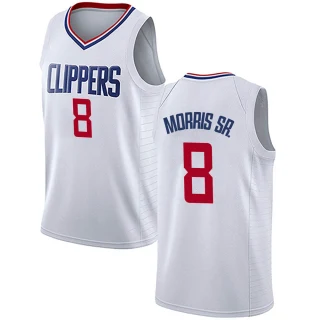 Youth Marcus Morris Sr. Los Angeles Clippers White Swingman Jersey - Association Edition