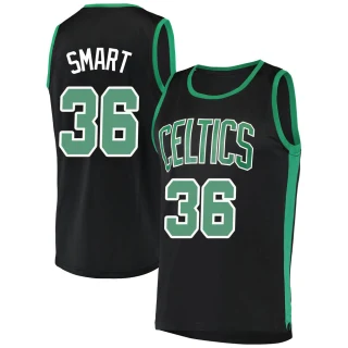 Youth Marcus Smart Boston Celtics Black Fast Break Jersey - Statement Edition