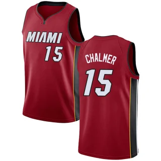 Youth Mario Chalmer Miami Heat Red Swingman Jersey - Statement Edition