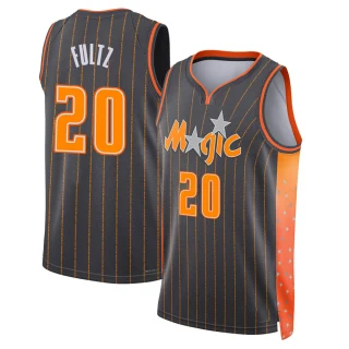 Youth Markelle Fultz Orlando Magic Anthracite Swingman 2021/22 City Edition Jersey