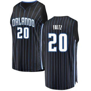 Youth Markelle Fultz Orlando Magic Black Fast Break Jersey - Statement Edition