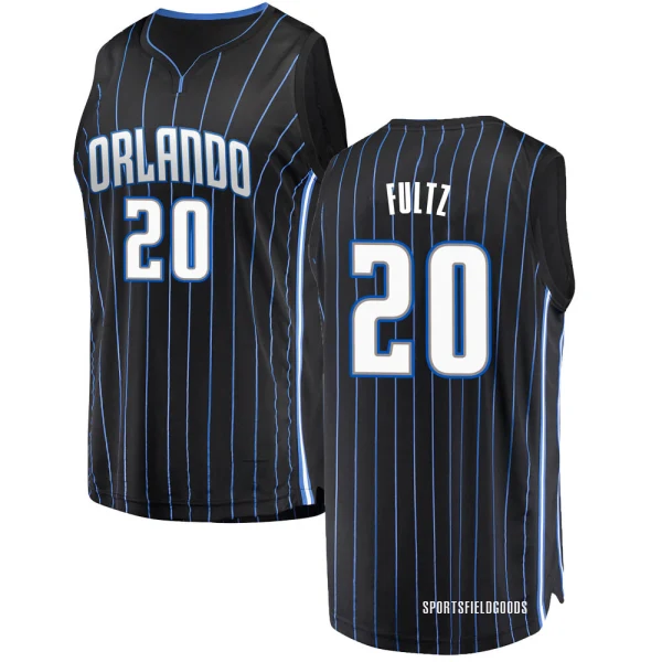 Youth Markelle Fultz Orlando Magic Black Fast Break Jersey - Statement Edition