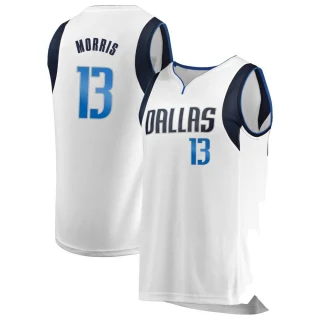 Youth Markieff Morris Dallas Mavericks White Fast Break Jersey - Association Edition