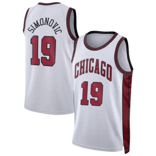 Youth Marko Simonovic Chicago Bulls White Swingman 2022/23 City Edition Jersey