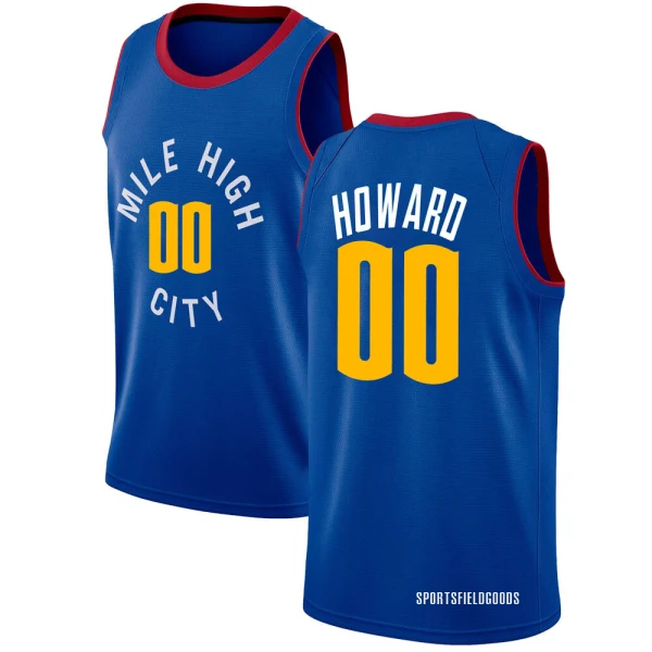 Youth Markus Howard Denver Nuggets Blue Swingman Jersey - Statement Edition