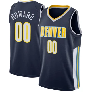 Youth Markus Howard Denver Nuggets Navy Swingman Jersey - Icon Edition