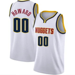 Youth Markus Howard Denver Nuggets White Swingman 2020/21 Jersey - Association Edition