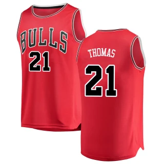 Youth Matt Thomas Chicago Bulls Red Swingman Jersey - Icon Edition