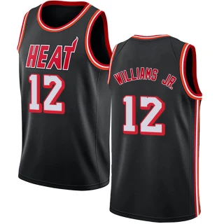 Youth Matt Williams Jr. Miami Heat Black Swingman Fashion Hardwood Classics Jersey