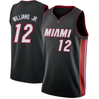Youth Matt Williams Jr. Miami Heat Black Swingman Jersey - Icon Edition