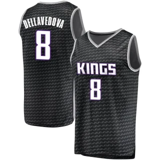 Youth Matthew Dellavedova Sacramento Kings Black Fast Break Jersey - Statement Edition