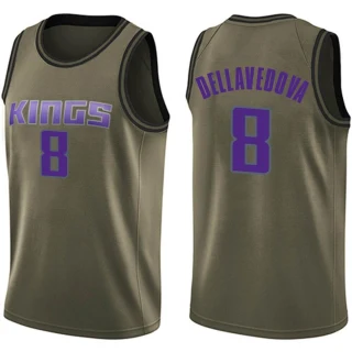 Youth Matthew Dellavedova Sacramento Kings Green Swingman Salute to Service Jersey