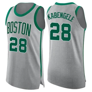Youth Mfiondu Kabengele Boston Celtics Gray Swingman Jersey - City Edition