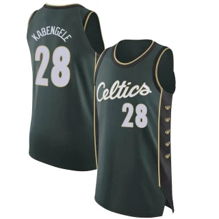Youth Mfiondu Kabengele Boston Celtics Green Authentic 2022/23 City Edition Jersey