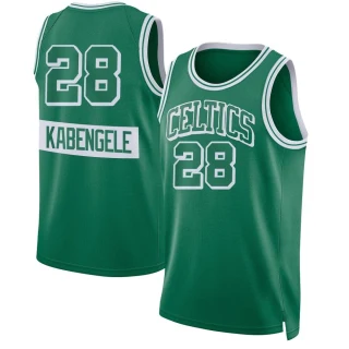 Youth Mfiondu Kabengele Boston Celtics Green Swingman Kelly 2021/22 City Edition Jersey