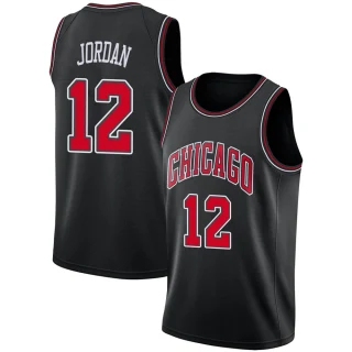 Youth Michael Jordan Chicago Bulls Black Swingman Jersey - Statement Edition