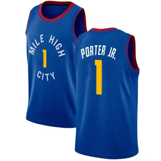 Youth Michael Porter Jr. Denver Nuggets Blue Swingman Jersey - Statement Edition