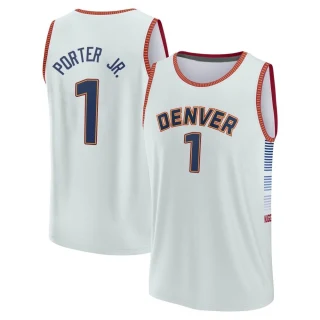 Youth Michael Porter Jr. Denver Nuggets Fast Break Silver 2022/23 City Edition Jersey