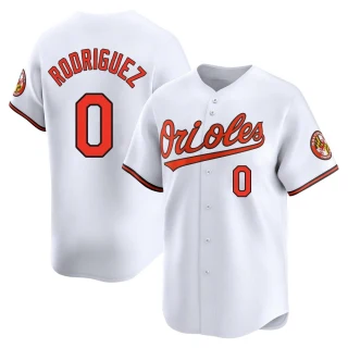 Youth Miguel Rodriguez Baltimore Orioles White Limited Home Jersey