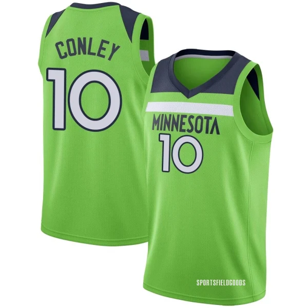 Youth Mike Conley Minnesota Timberwolves Green Swingman Jersey - Statement Edition
