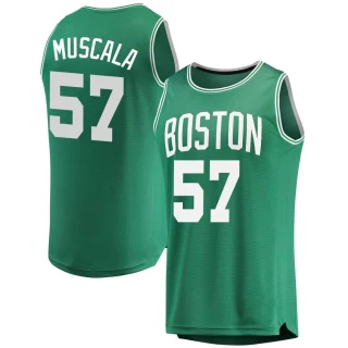 Youth Mike Muscala Boston Celtics Green Fast Break Jersey - Icon Edition