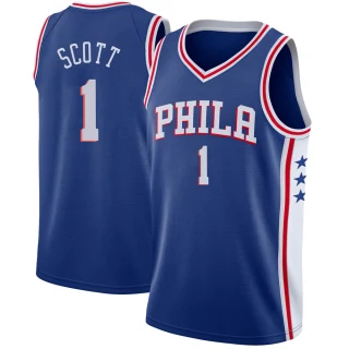 Youth Mike Scott Philadelphia 76ers Blue Swingman Jersey - Icon Edition