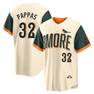 Youth Milt Pappas Baltimore Orioles Cream Limited 2026 City Connect Stadium Jersey
