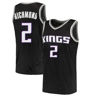 Youth Mitch Richmond Sacramento Kings Black Swingman Jersey - Statement Edition