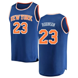 Youth Mitchell Robinson New York Knicks Blue Fast Break Jersey - Icon Edition