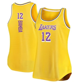 Youth Mo Bamba Los Angeles Lakers Gold Authentic 2020/21 Jersey - Icon Edition