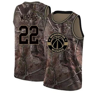 Youth Monte Morris Washington Wizards Camo Swingman Realtree Collection Jersey